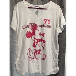 DISNEY PARKS AUTHENTIC Orig Mickey Mouse Sparkle‎ 71 Walt Disney World XXL Tee